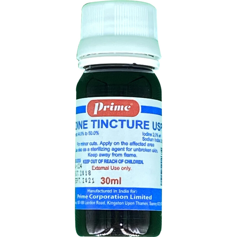 Prime Iodine Tincture 30ml