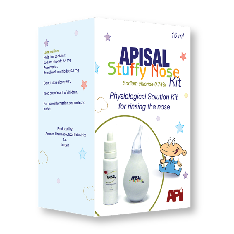 

Generic APISAL STUFFY NOSE KIT 15ML