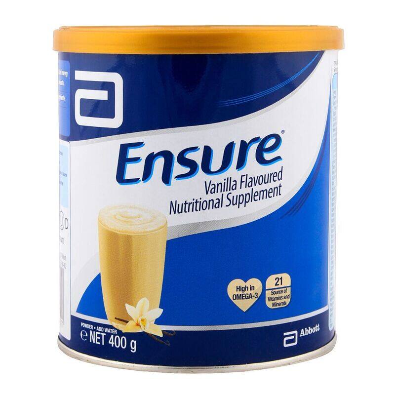 

Generic ENSURE COMPLETE VANILLA 400G NET