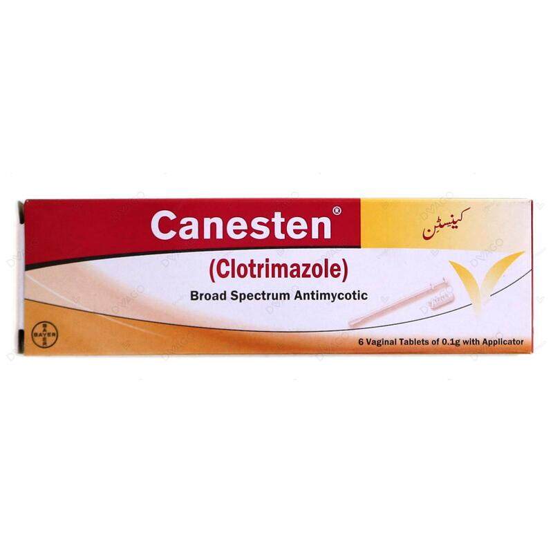 

CANESTEN, 100 MG, VAGINAL TABLETS 6'S