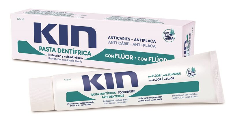 KIN TOOTHPASTE WITH FLUORIDE 125 ML