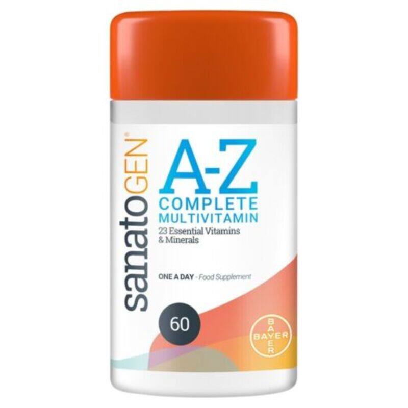 

Generic EV A-Z MULTIVITAMIN TAB 60S