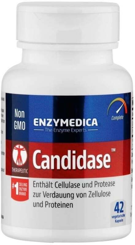 ENZYMEDICA CANDIDASE, CAPSULES 42'S