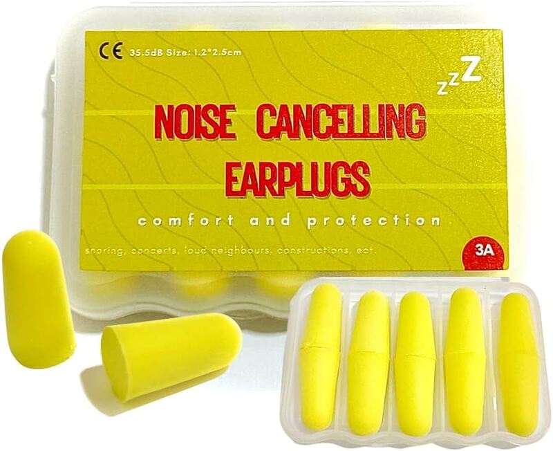 CAREWELL CW 516 SOFT FOAM EAR PLUGS 4 PAIRS