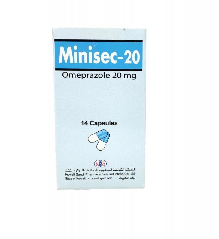 

K S Pharma MINISEC, 20 MG, CAPSULES 14'S