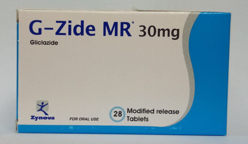 

Generic G-ZIDE MR, 30 MG, TABLETS 28'S