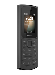 Nokia 110 128MB Black, 48MB RAM, 4G, Dual SIM Mobile Phone (Middle East Version)