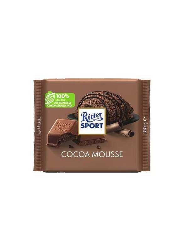 

Ritter Sport Cocoa Mousse Chocolate 100g