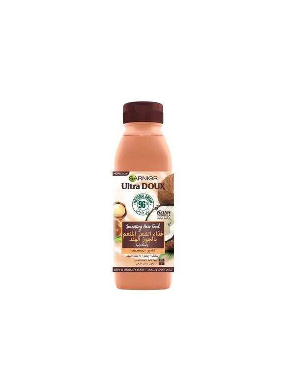 

Comfort Garnier Ultra Doux Hair Food Macadamia And Coconut Shampoo Brown 350ml