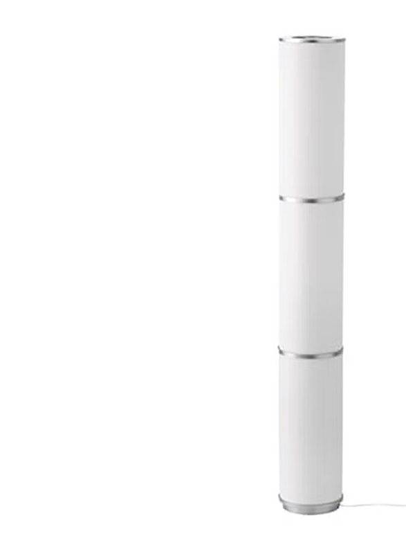 Ikea 138cm Vidja Standing Floor Lamp, 138cm, White