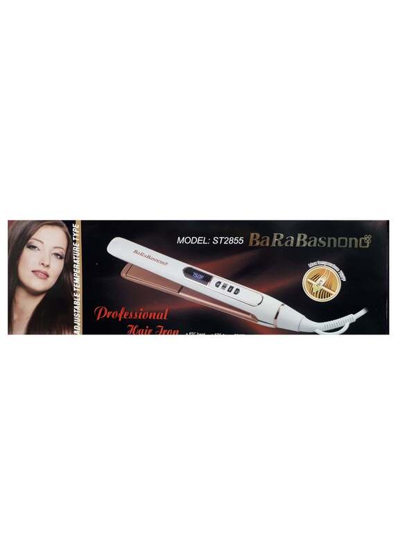 Barabas nano hair straightener model ST2855