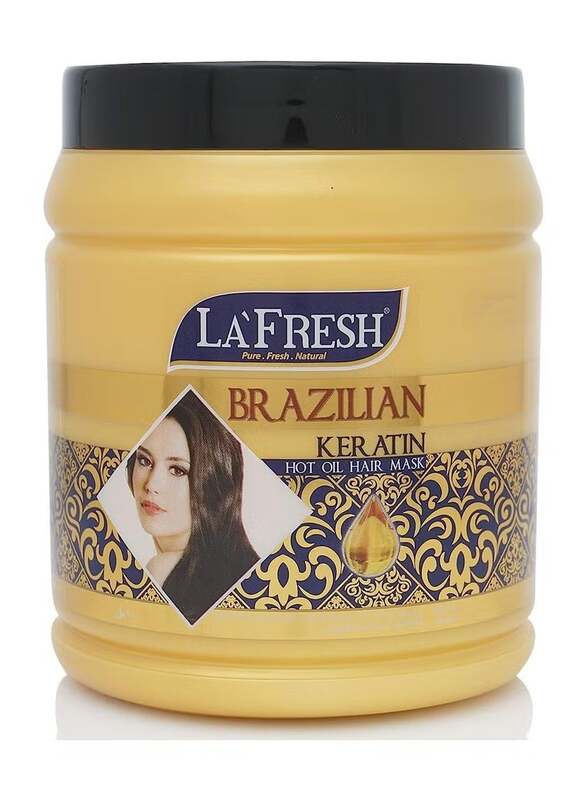 La Fresh Brazilian Keratin Hot Oil Hair Mask Yellow 1L