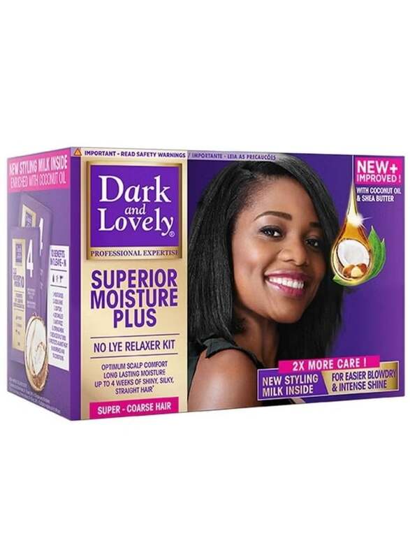 Dark and lovely Hair Relaxer Superior Moisture Plus