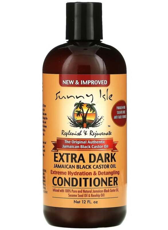 Extra Dark Jamaican Castor Oil Hydration And Detangling Conditioner Black 12ounce