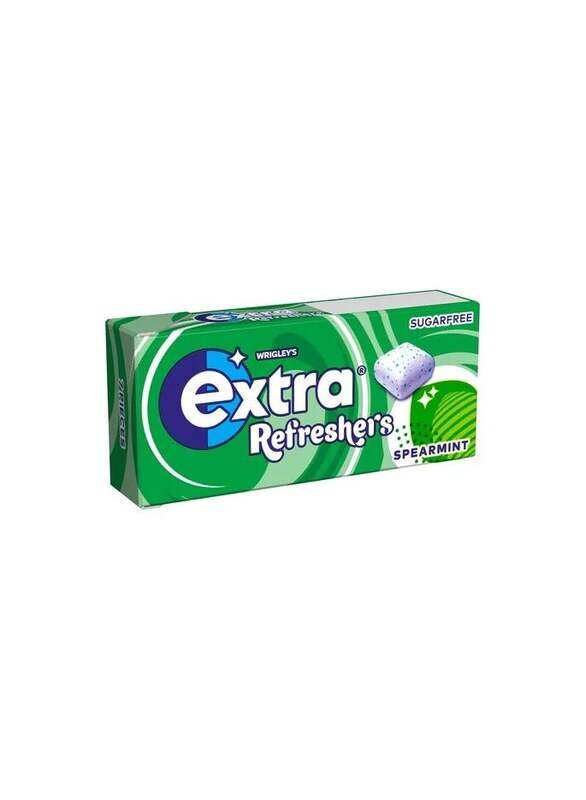 

Wrigley's Extra Refreshers Sugar Free Spearmint Flavour Chewing Gum 15.6g