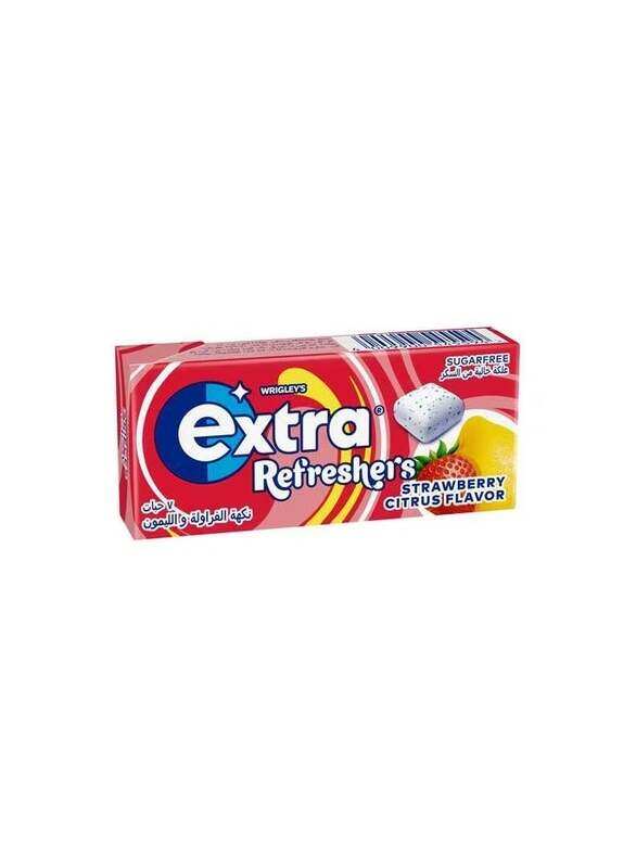 

Wrigley's Extra Refreshers Sugarfree Chewing Gum Strawberry Citrus 15.6g