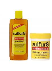Anti Dandruff Hair and Scalp Care Shampoo 7.5oz Conditioner 2oz Duo