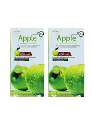 Apple Natural Hair Color Shampoo Ammonia Free Black 1000ml Pack of 2