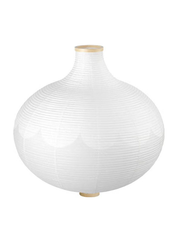 22-inch Onion Shape Pendant Lamp Shade, White