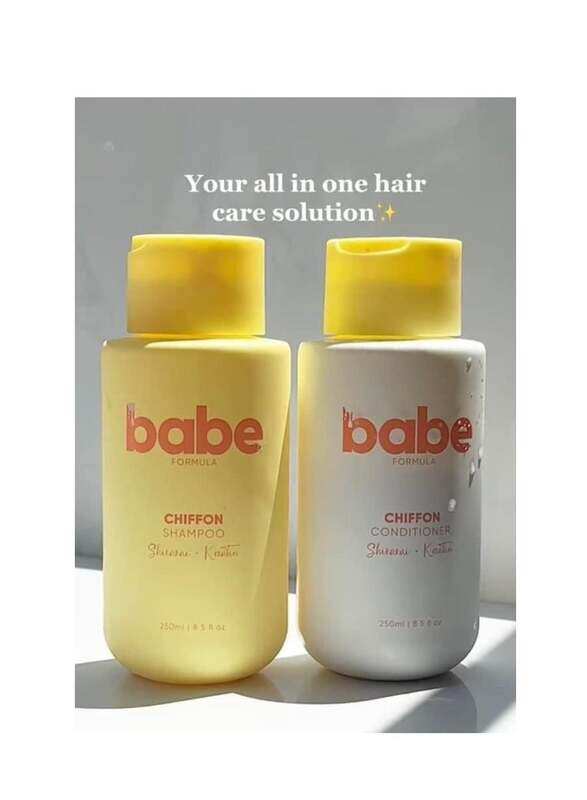 

Babe Chiffon Shampoo And Conditioner Shikakai Keratin