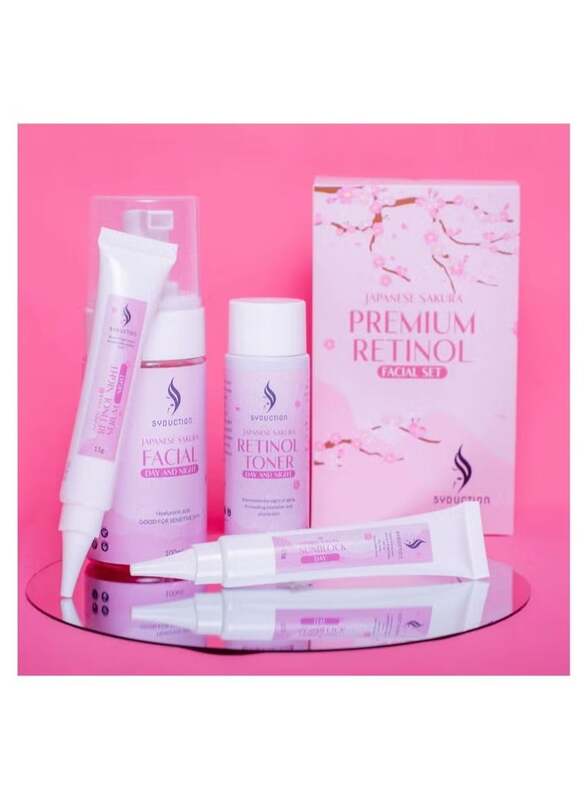 Syduction Japanese Sakura Premuim Retinol Facial Set