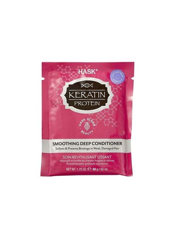 Hask Keratin Protein Smoothing Deep Conditioner Pink 50g