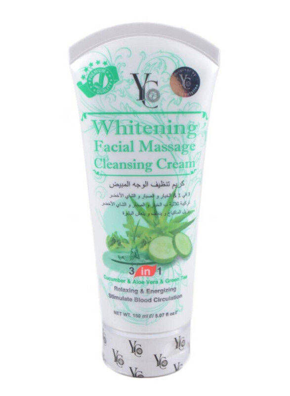 

Yong Chin Whitening Facial Massage Cleansing Cream, 150ml