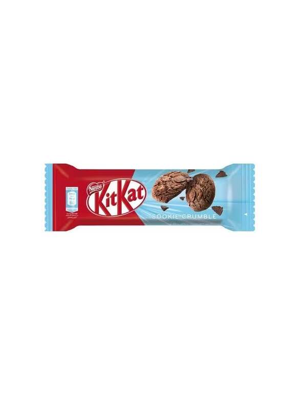 

Kit Kat Nestle KitKat Cookie Crumble Chocolate Wafer Bar 19.5g