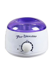 Pro-Wax100 White Purple Hot Wax Warmer Heater Machine Pot, 1 Piece