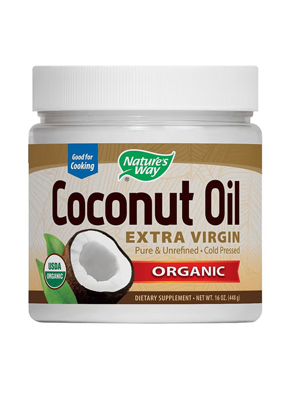 Nature's Way Extra Virgin Organic Coconut Oil, 448g