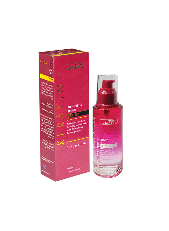 

Skin Doctor Keratin Silkiness Shine Hair Serum, 100ml