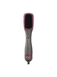 KEMEY KM-1327 brush hair straightener professional mutli functions hair brush