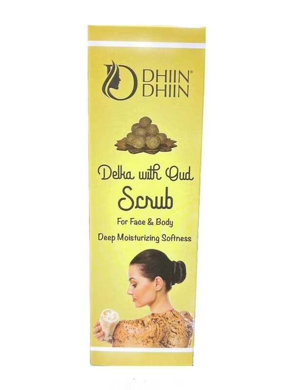 DELKA WITH OUD DEEP MOISTURIZING FACE & BODY SCRUB 250ML