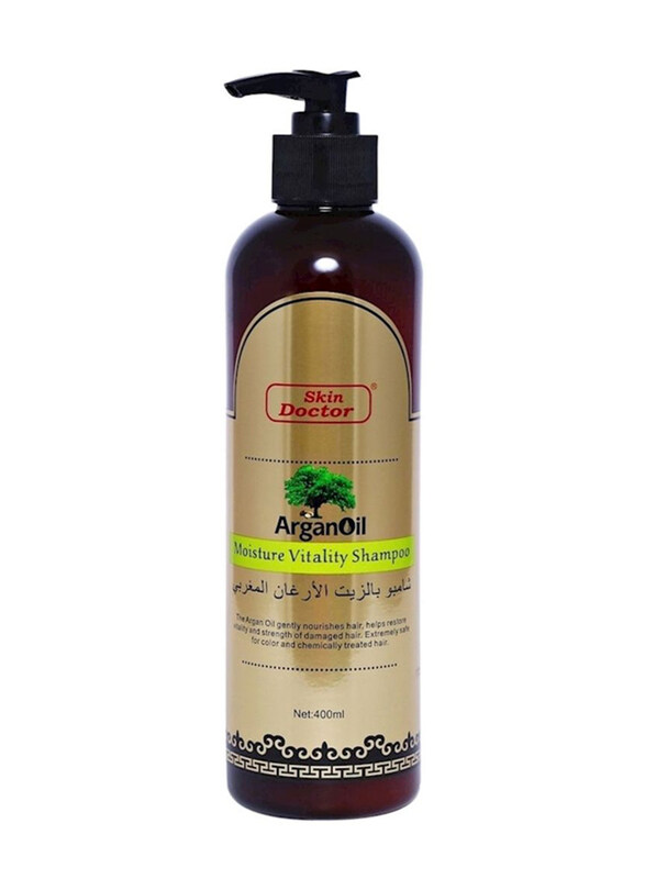 

Skin Doctor Argan Oil Moisture Vitality Shampoo, 400ml