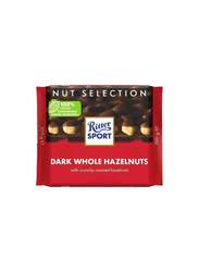 Ritter Sport Dark Whole Hazelnuts Chocolate 100g