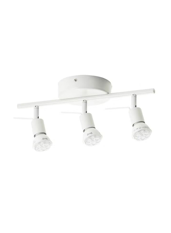 Ikea 3-Piece Ceiling Track Light, 36 x 13cm, White