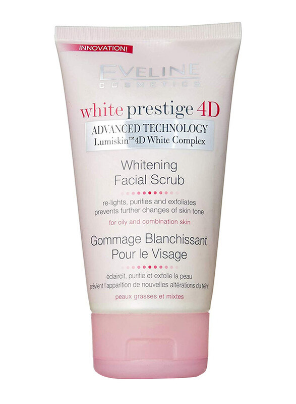 

Eveline White Prestige 4D Whitening Facial Scrub, 150ml