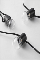 Ikea 12 Lights Battery-Operated LED Lighting Chain, Black