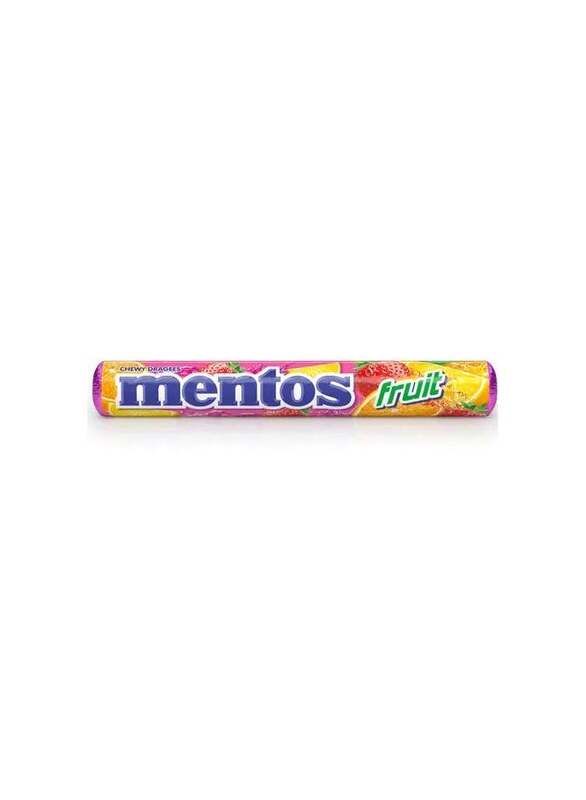 Mentos Chewy Candy Fruit Flavor 38g