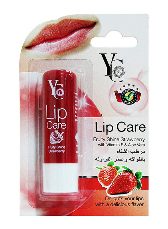 

Yong Chin Fruity Shine Strawberry Lip Care, 3.8gm