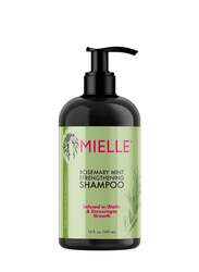 Mielle Organics Rosemary Mint Strengthening Shampoo Infused with Biotin Cleanses and Helps Strengthen Weak and Brittle Hair 12 Ounces