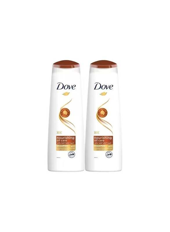 Dove Nutritive Solutions Nourishing Oil Care Shampoo 400ml Pack of 2