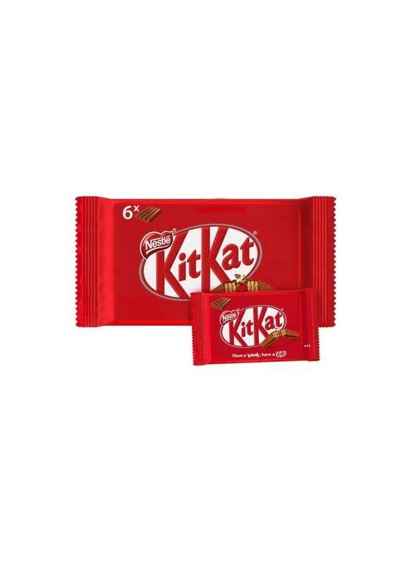 Nestle KitKat 4 Finger Milk Chocolate Wafer 35.5g Pack of 6