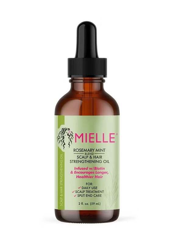 MIELLE Rosemary Mint Scalp and  Hair Strengthening Oil Infused W Biotin and Encourages Growth 59ml