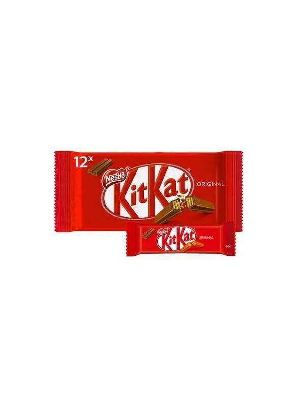 

Kit Kat Nestle KitKat 2 Finger Milk Chocolate Wafer Bar 17.7g Pack of 12