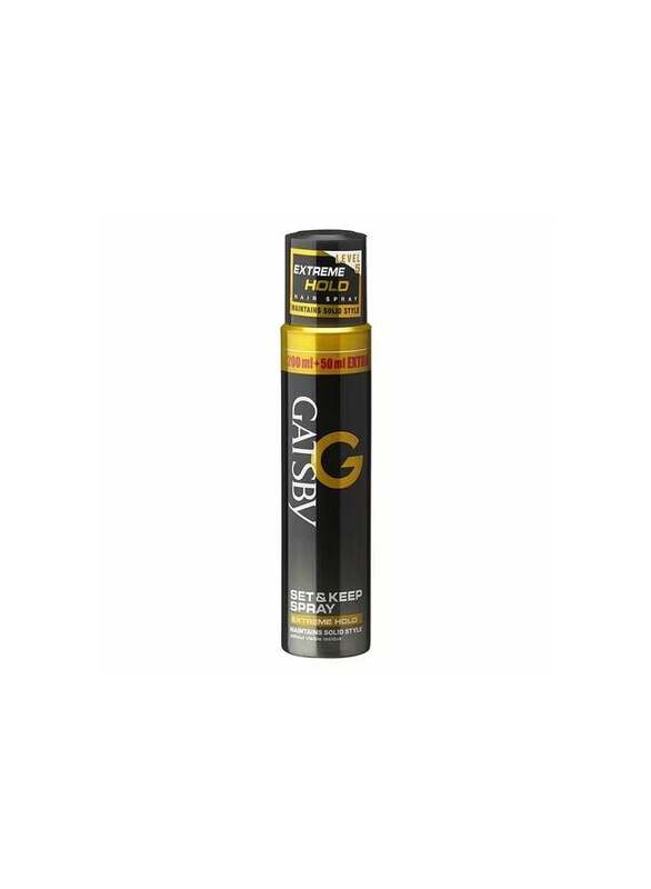 

Gatsby Extreme Hold Level 5 Set And Keep Hair Spray Clear 250ml