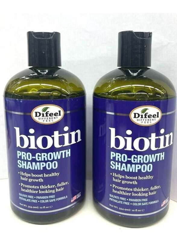 Pro Growth Biotin 2 Piece Shampoo 24 oz Shampoo for Thinning Hair and Hair Loss Sulfate Free Shampoo with Biotin for Hair Growth