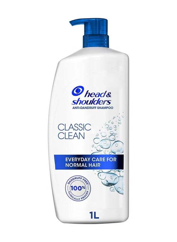 Head Shoulders Classic Clean Anti Dandruff Shampoo for Normal Hair 1L