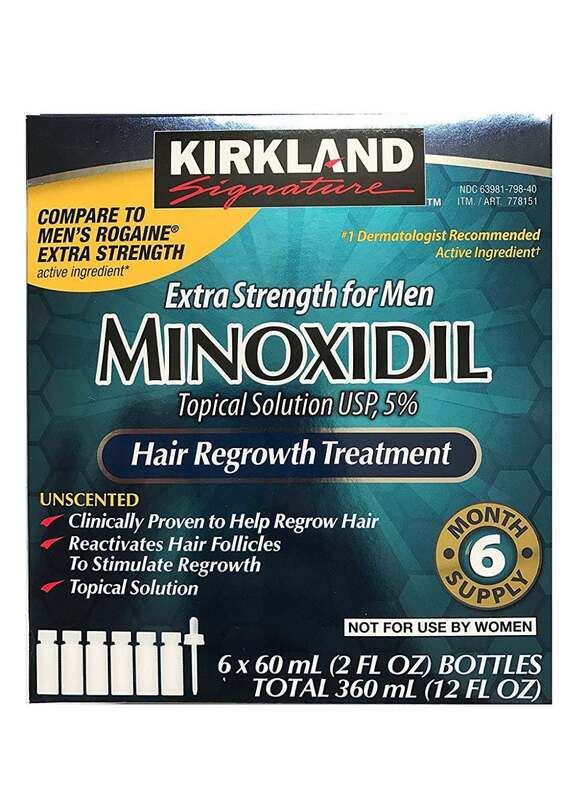 

Generic Pack Of 6 Minoxidil 5% Extra Strength Hair Regrowth Bottles 60ml