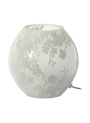 18cm Cherry Blossoms Table Lamp, Grey